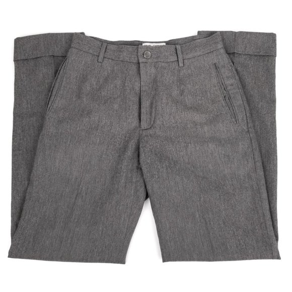 DOLCE & GABANA VTG Luxury Gray Wool Dress Pants 46